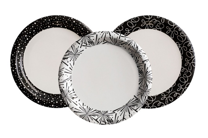 Paper Dinner Plates 23cm