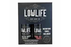 Lowlife Waterless Wash / Final Detailer Gift Pack